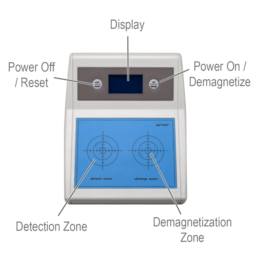 Watch Demagnetizer Electrical Repair - Desmagnetizador Multifuncional de Relógios com Detector