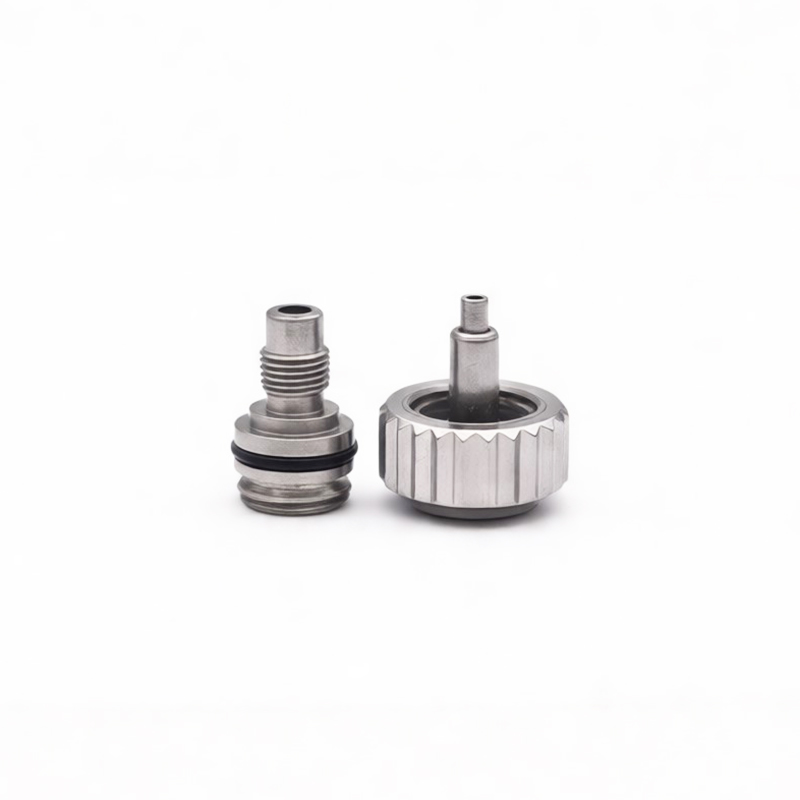 Watch Crown Screw Down Replacement - Coroa Deepsea com Tubo de 8.0mm,