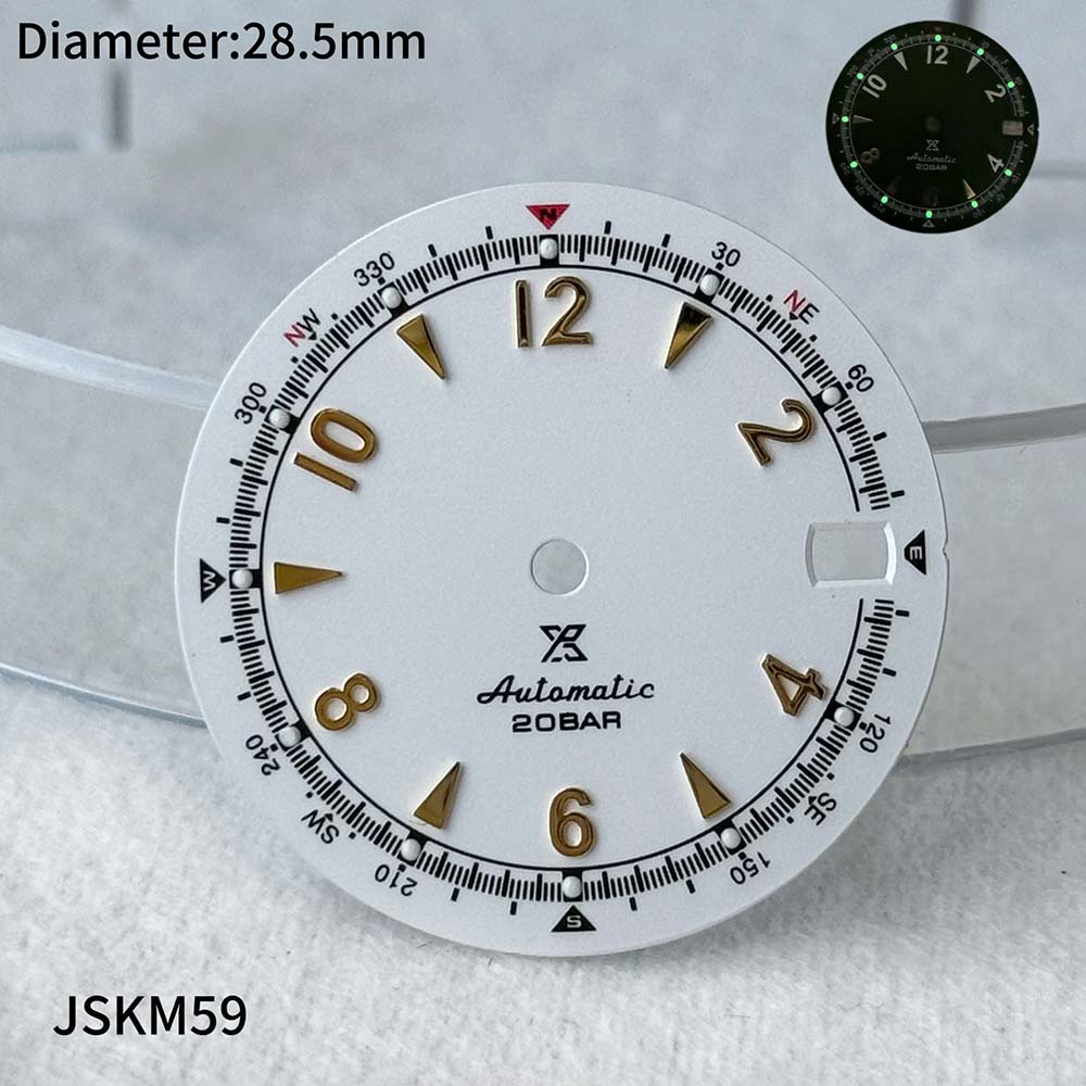 Watch Dial Custom Sterile 28.5Mm - Acessórios para Relógio Masculino: Módulo de