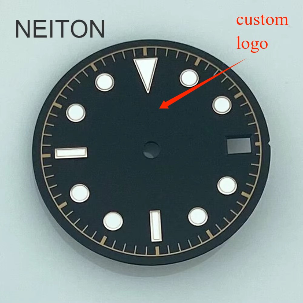 Watch Dial Custom Sterile 28.5Mm - Logotipo personalizado 28.5mm diy dial estéril