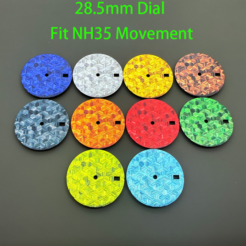 Watch Dial Custom Sterile 28.5Mm - Mostrador de Relógio Personalizado de 28,5mm