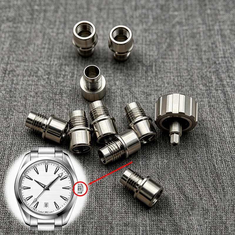Coroa de relógio com parafuso, - Watch Crown Screw Down Replacement avaliação e preço