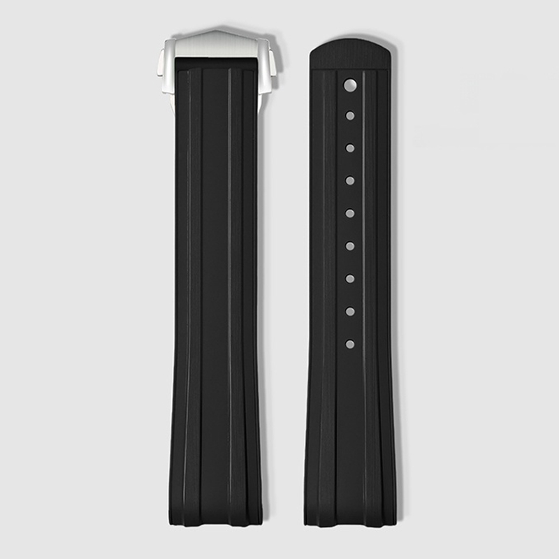Pulseira de relógio em borrach - Fkm Rubber Dive Watch Strap 20Mm avaliação e preço