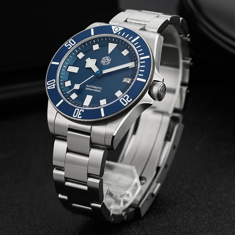    Relógio San Martin Grade5  - Titanium Automatic Watch 300M Sapphire avaliação e preço
