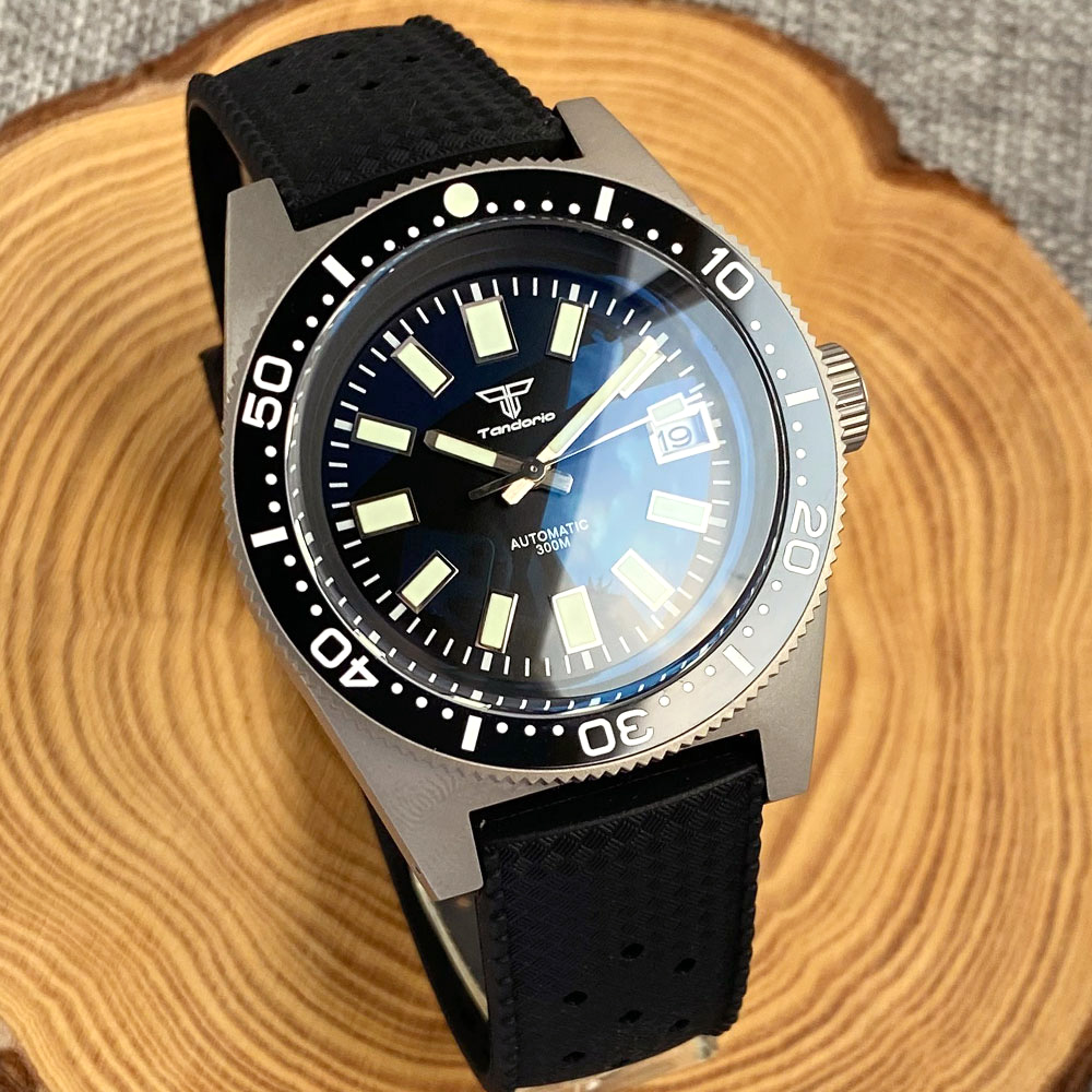 Novo 62mas tandorio 41mm titân - Titanium Automatic Watch 300M Sapphire avaliação e preço