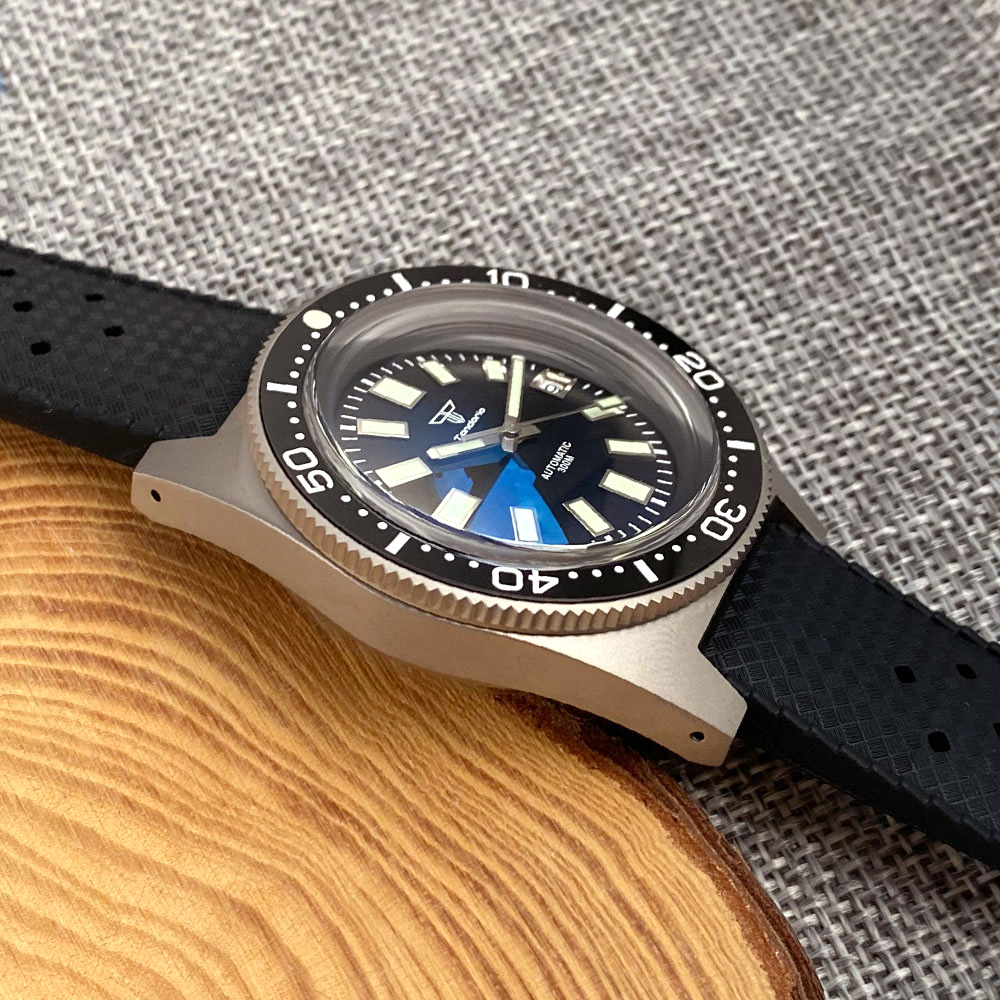 Novo 62mas tandorio 41mm titân - Titanium Automatic Watch 300M Sapphire avaliação e preço