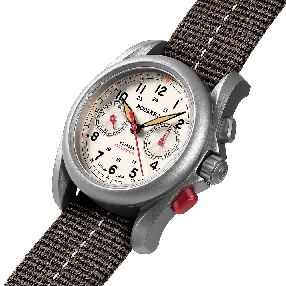 Bodery relógios de campo mascu - Field Watch Titanium 100M Sapphire avaliação e preço