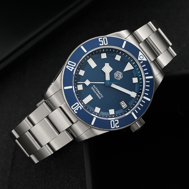 Relógio de mergulho San Martin - Titanium Automatic Watch 300M Sapphire avaliação e preço