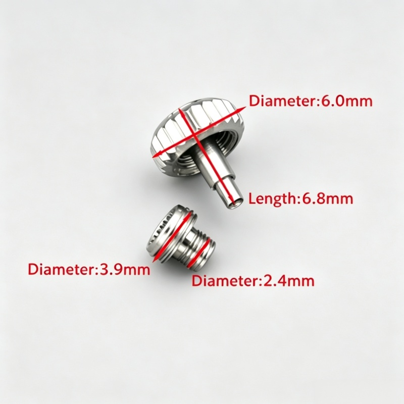 Coroa de Relógio de Aço Inoxid - Watch Crown Screw Down Replacement avaliação e preço
