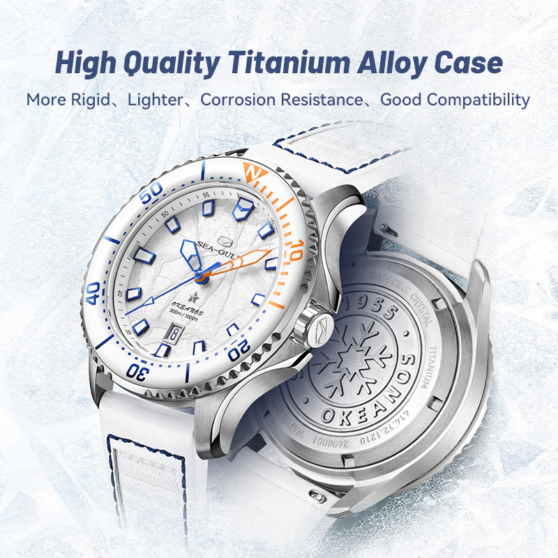 Relógio Mecânico Automático Pr - Titanium Automatic Watch 300M Sapphire avaliação e preço