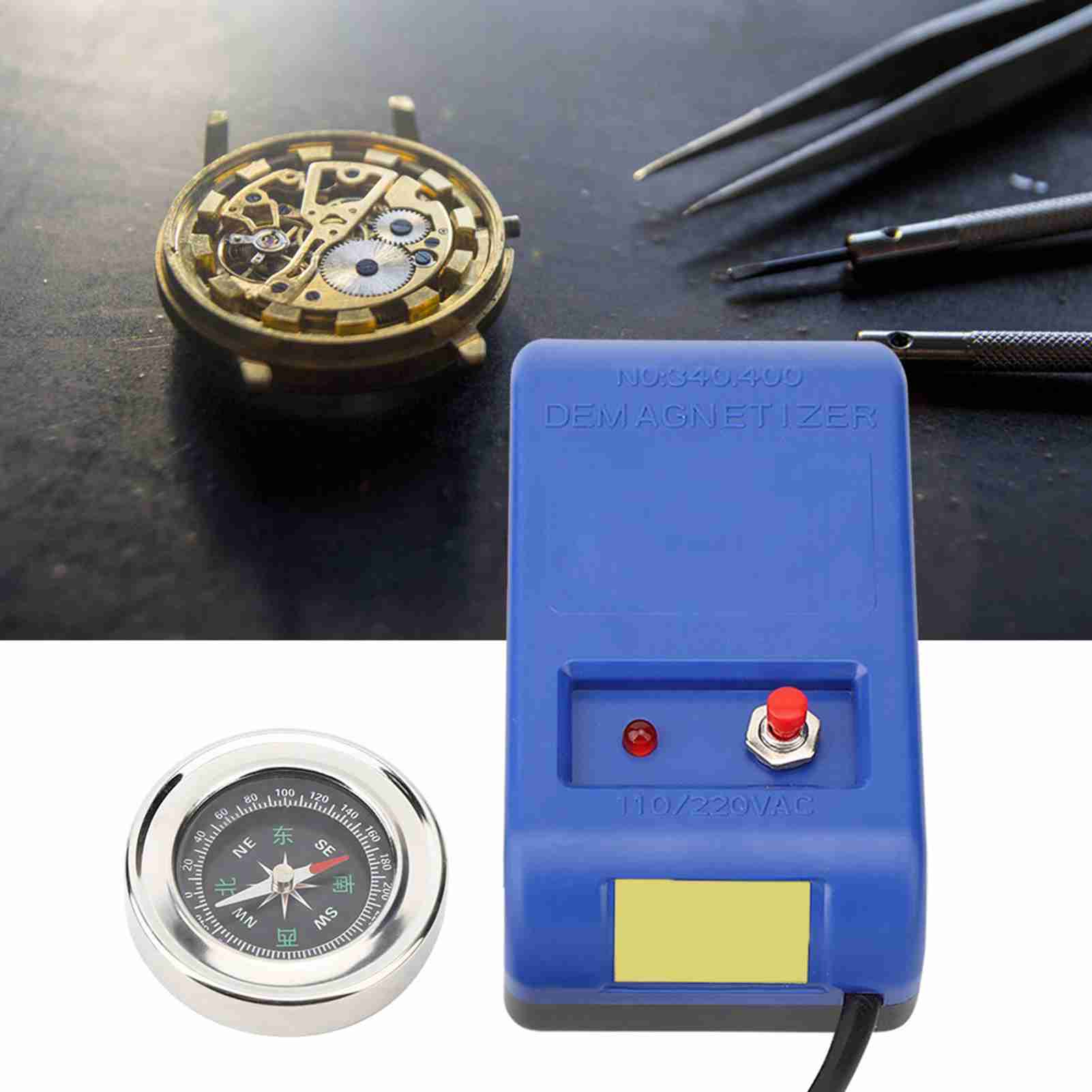 Conjunto de Ferramentas Desmag - Watch Demagnetizer Electrical Repair avaliação e preço