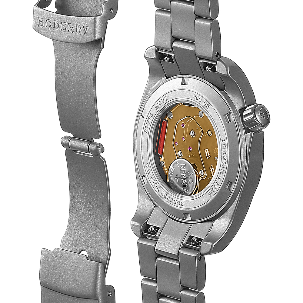 Boderry VOYAGER 38 Field Watch - Field Watch Titanium 100M Sapphire avaliação e preço