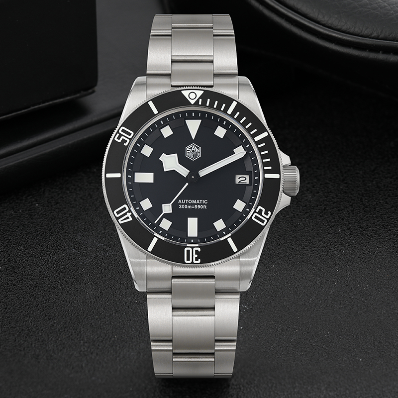 Relógio de Mergulho San Martin - Titanium Automatic Watch 300M Sapphire avaliação e preço