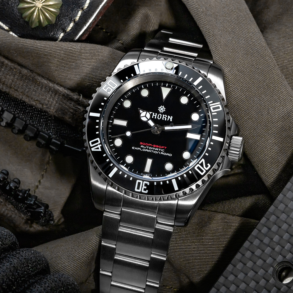 Relógio Mecânico Automático TH - Titanium Automatic Watch 300M Sapphire avaliação e preço