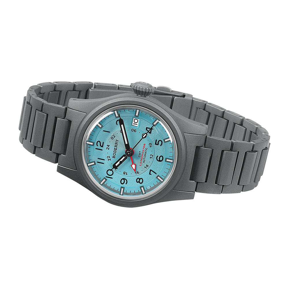 Boderry LANDMASTER GMT Field W - Field Watch Titanium 100M Sapphire avaliação e preço