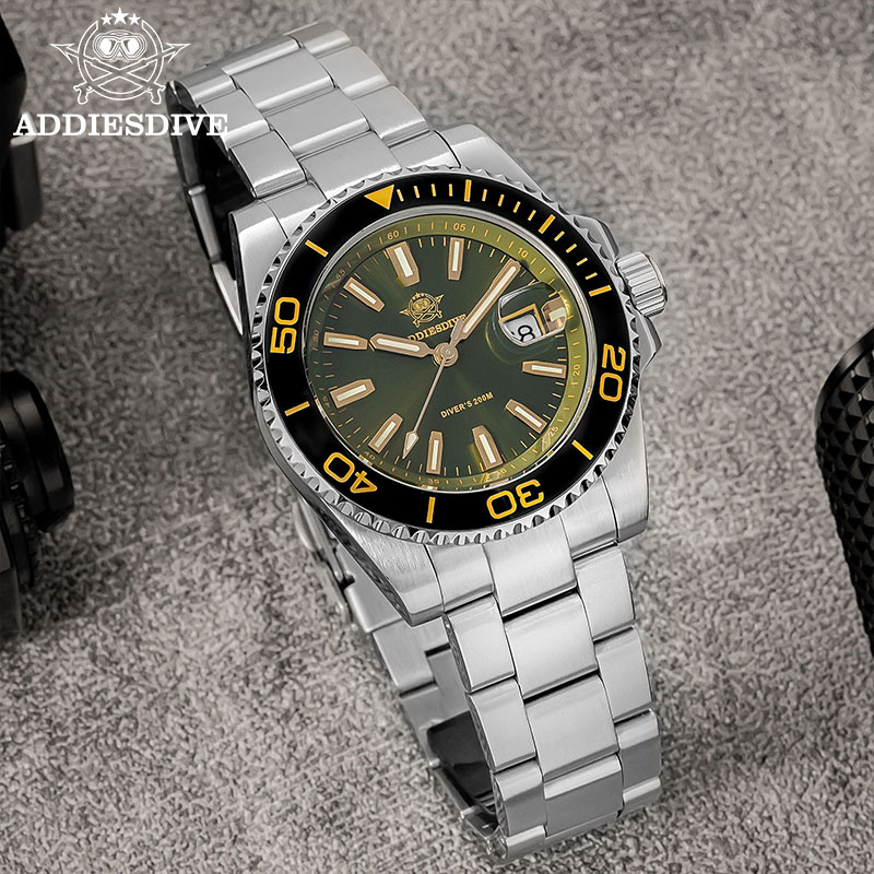 Addiesdive novo ad2510 relógio - Watch Crown Screw Down Replacement avaliação e preço