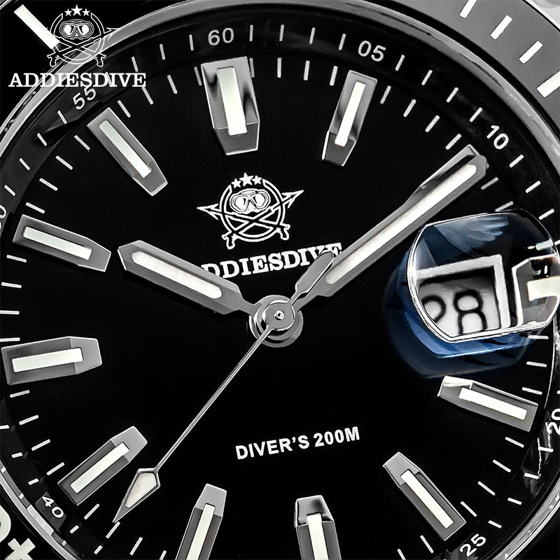 Addiesdive novo ad2510 relógio - Watch Crown Screw Down Replacement avaliação e preço