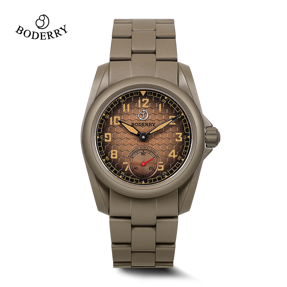 Relógio de Campo BODERRY VOYAG - Field Watch Titanium 100M Sapphire avaliação e preço