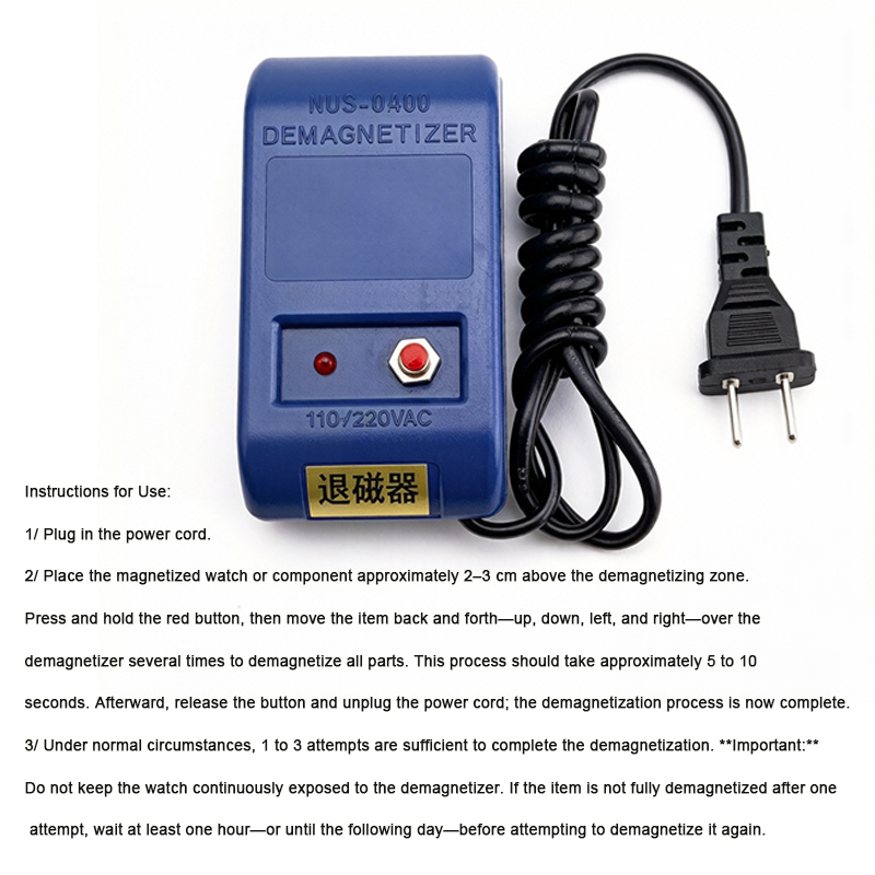 Desmagnetizador de Relógios: F - Watch Demagnetizer Electrical Repair avaliação e preço