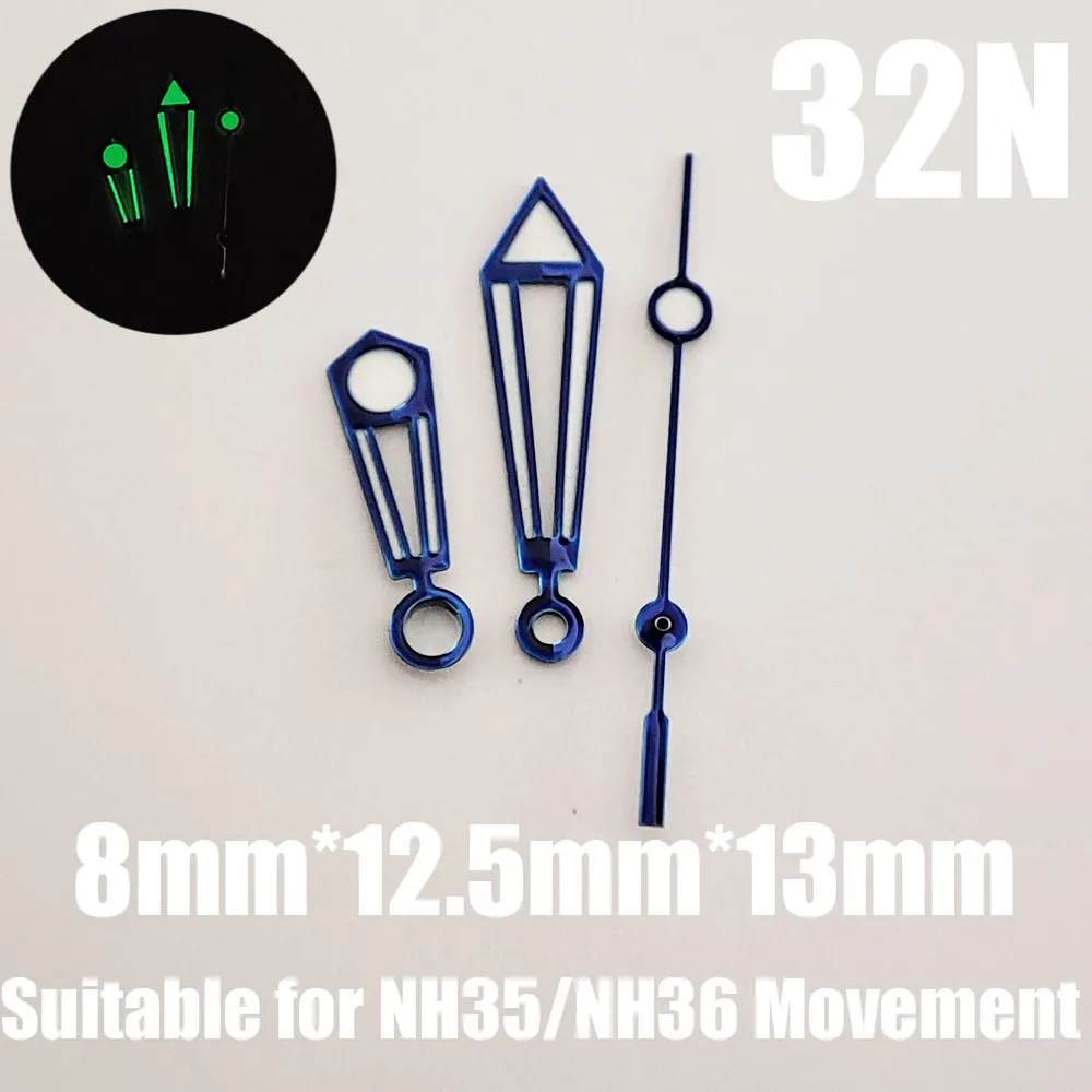 Ponteiros de Relógio Prata e P - Watch Movement Automatic Nh35A Nh36A avaliação e preço