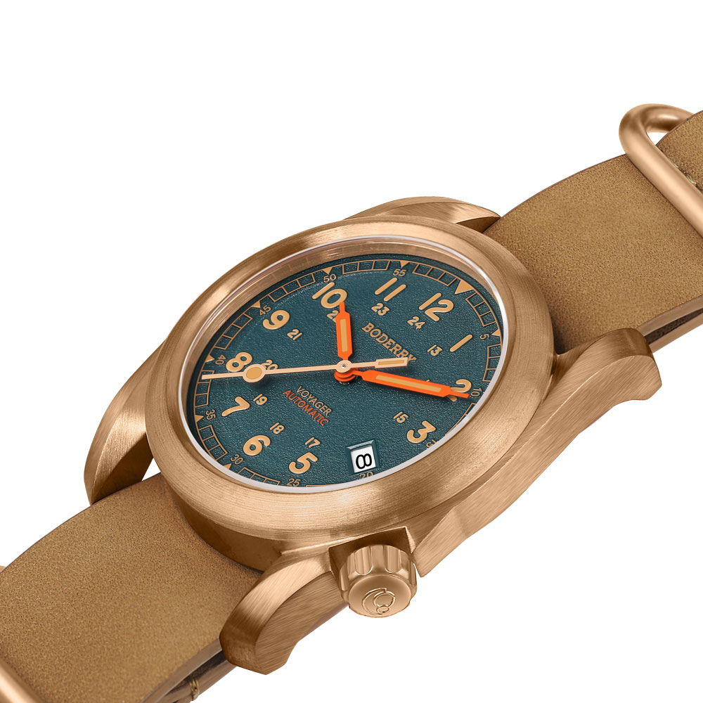 Relógios de Campo Boderry VOYA - Field Watch Titanium 100M Sapphire avaliação e preço