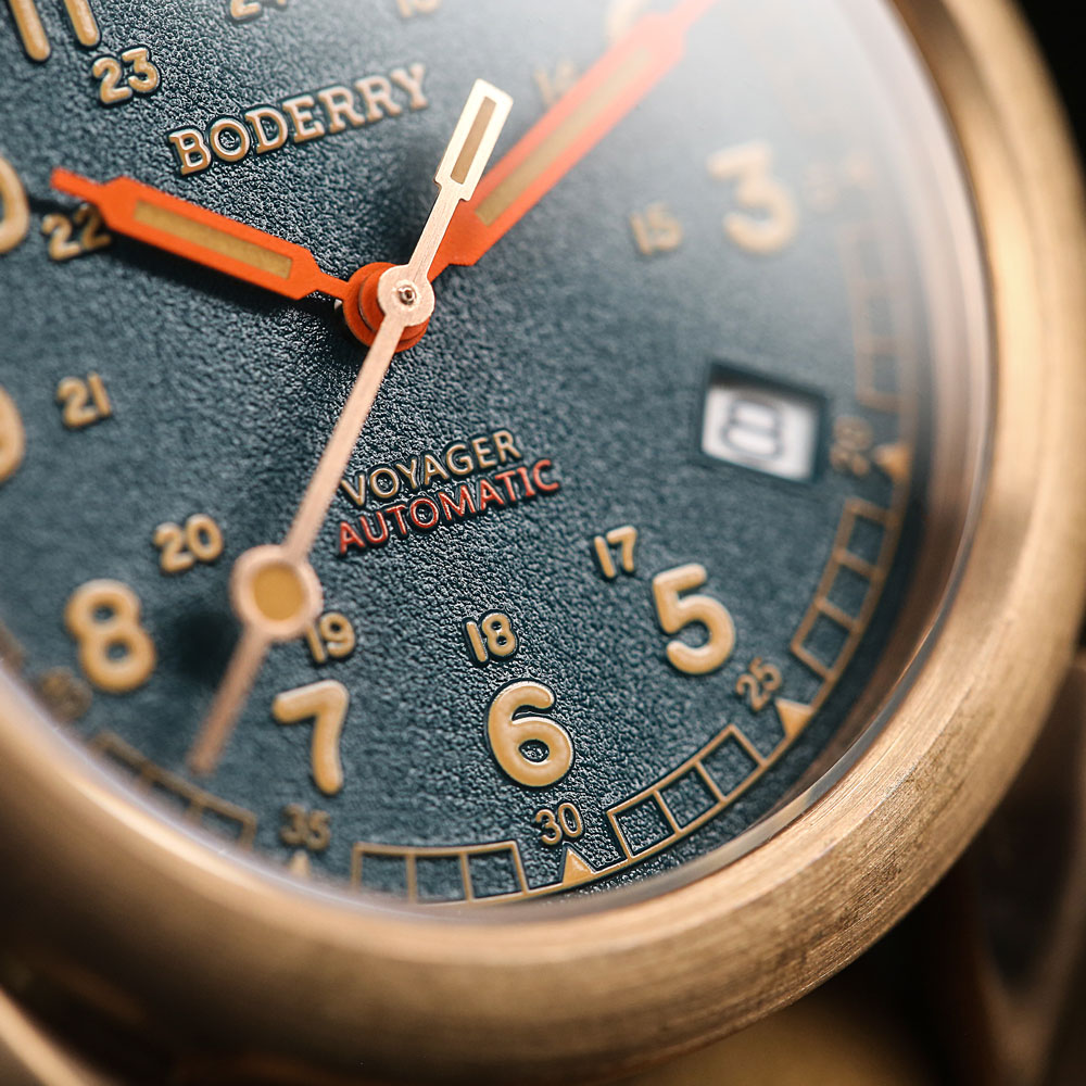 Relógios de Campo Boderry VOYA - Field Watch Titanium 100M Sapphire avaliação e preço